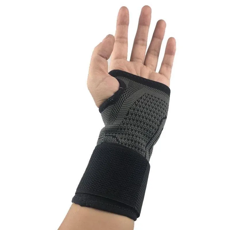 1PCS Cycling Sport Wrist Support Brace With Elastic Bandage Compress For Fitness Gym Weightlifting Hand Palm Protector