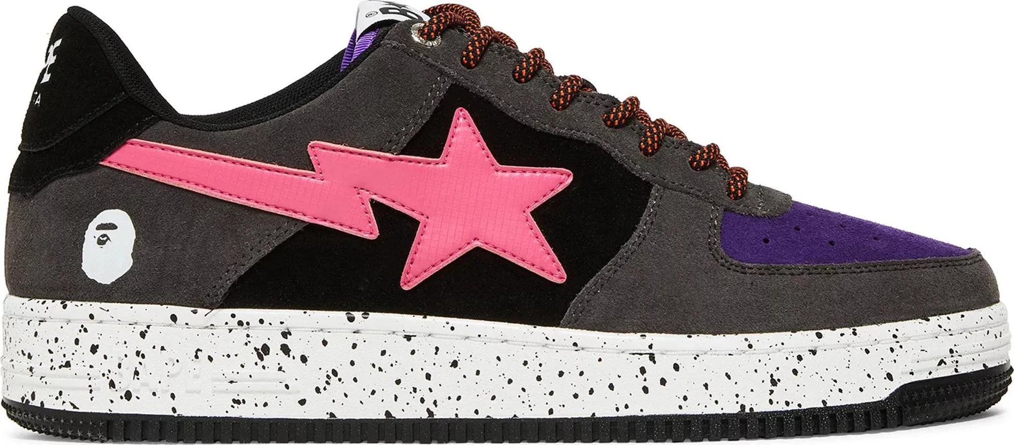 A Bathing Ape Bape Sta Low #2 'Black Pink'