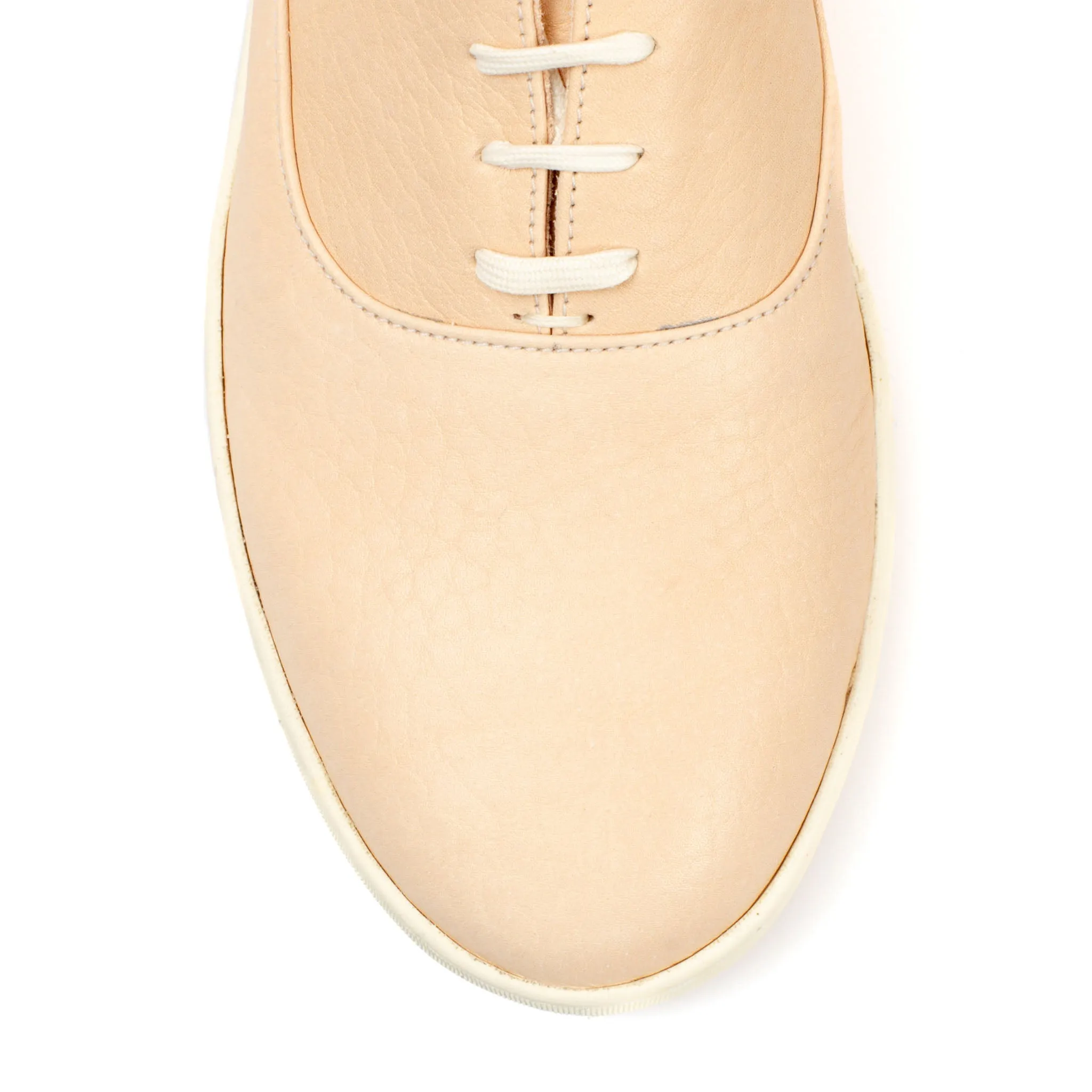 Abbey Unlined Oxford - Natural Horween Dearborn