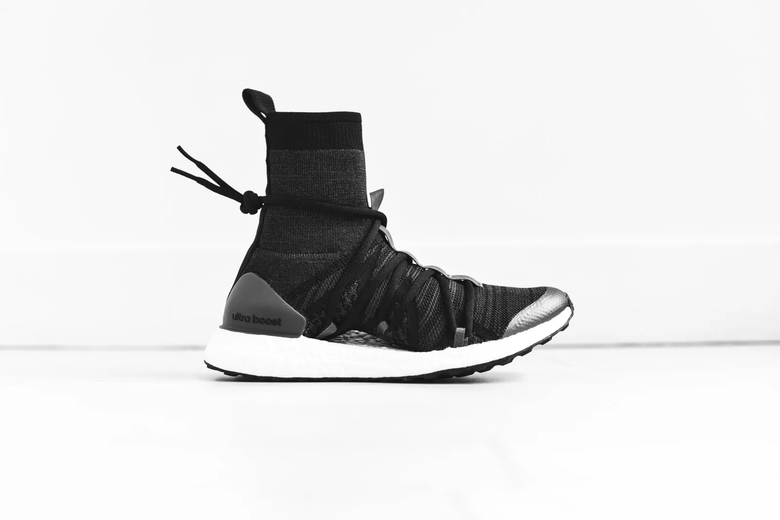 adidas by Stella McCartney WMNS UltraBoost X Mid - Black / Grey / Steel