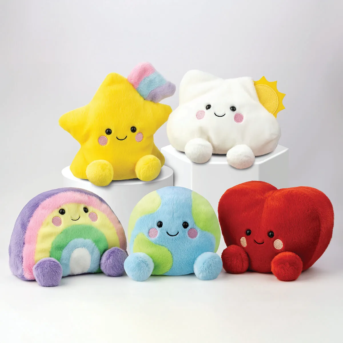 Amore Heart Cuddle Pals (20cm) by Aurora