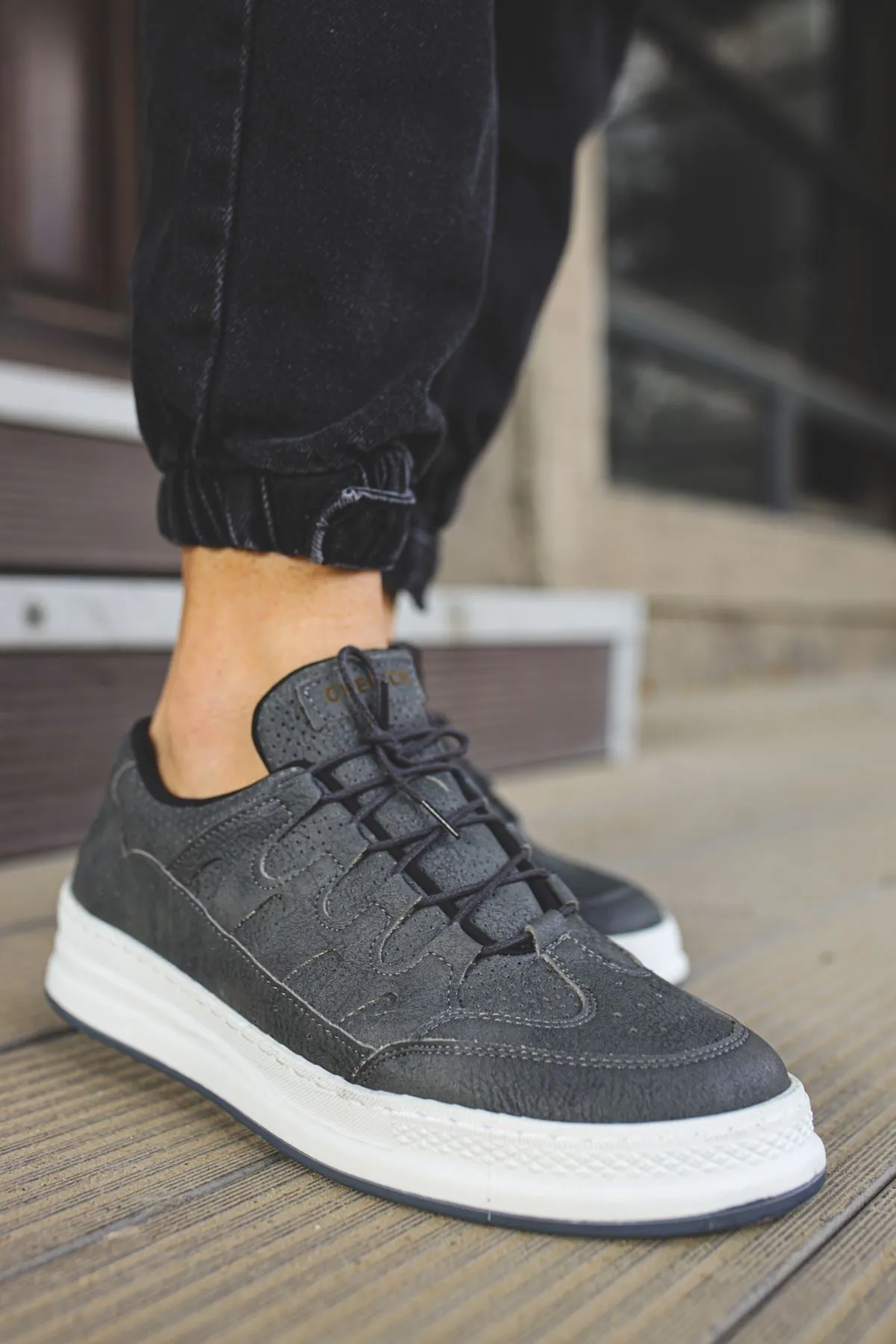 Anthracite Sneaker CH040 Streetwear Sneaker