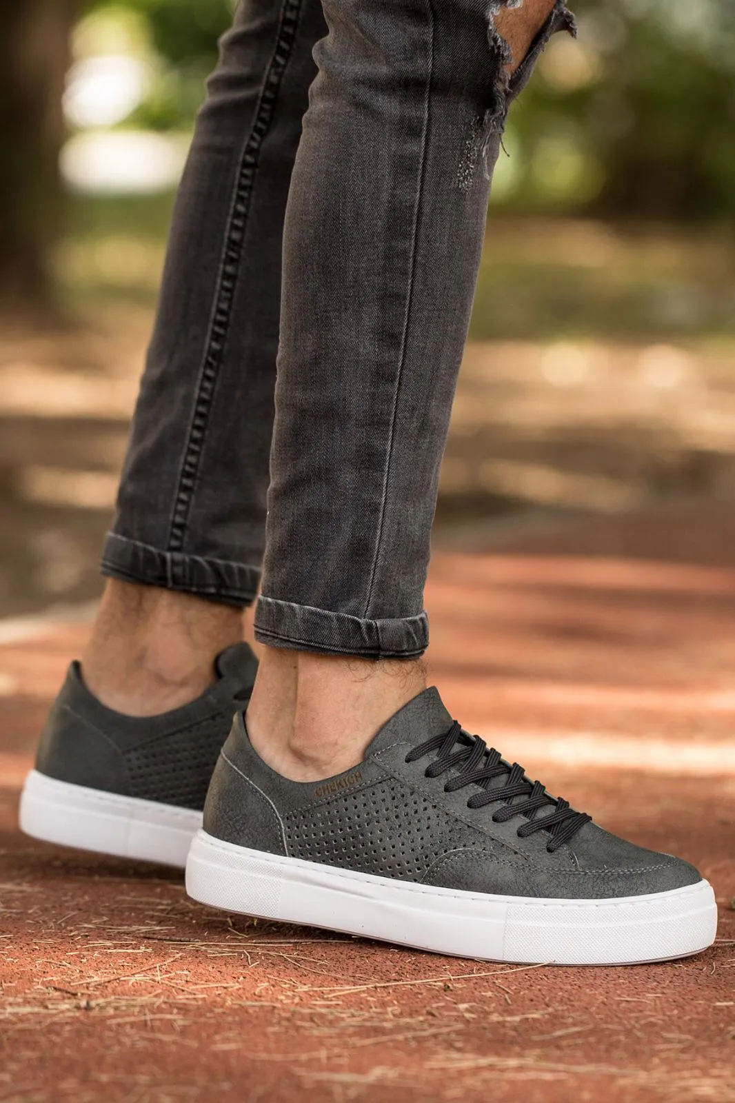 Anthracite Sneaker CH043 Streetwear Sneaker