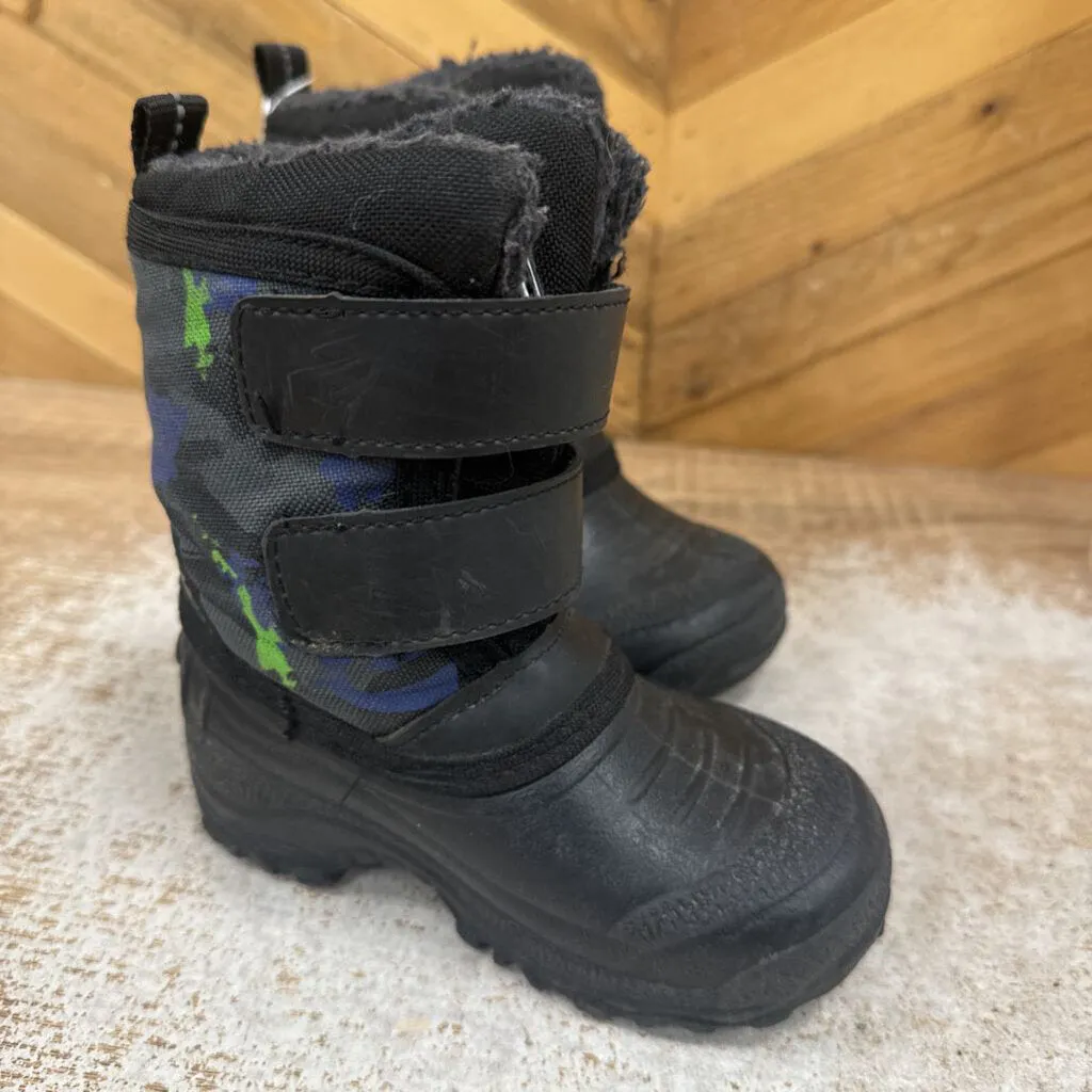 Arctic Tracks- winter boots : Black Blue -children-5t