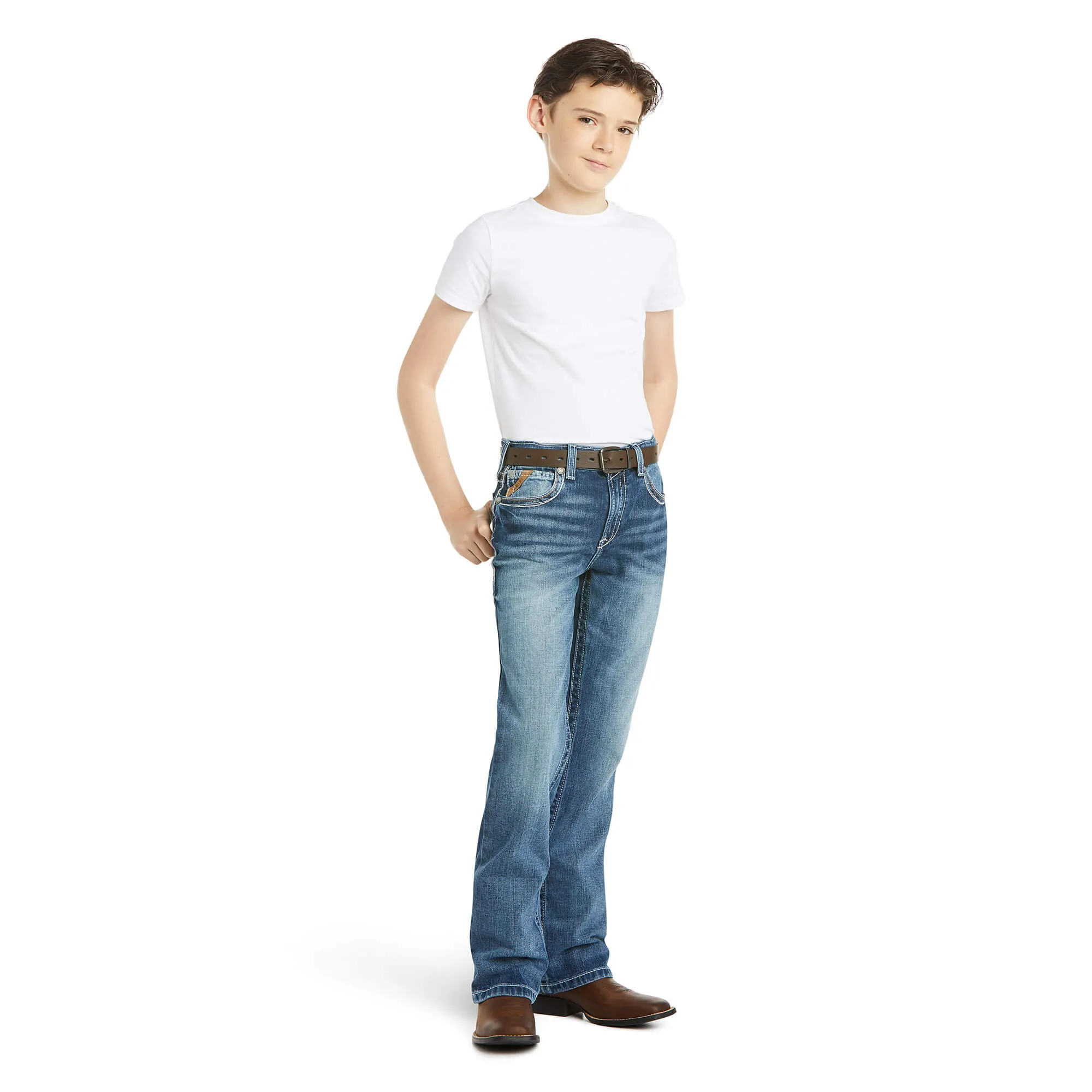 Ariat Boy's B4 Relaxes Coltrane Boot Cut Jean