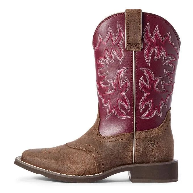 Ariat Women's Delilah Java Square Toe Western Boots 10031593