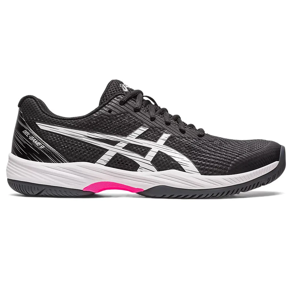 Asics Gel-Game 9 Men's Tennis Shoes, Black/Hot Pink