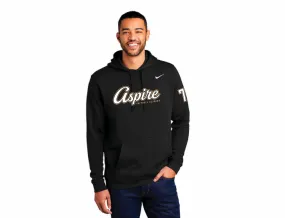 Aspire Softball "Original Script" Nike Pullover Hoodie - Custom Number Option