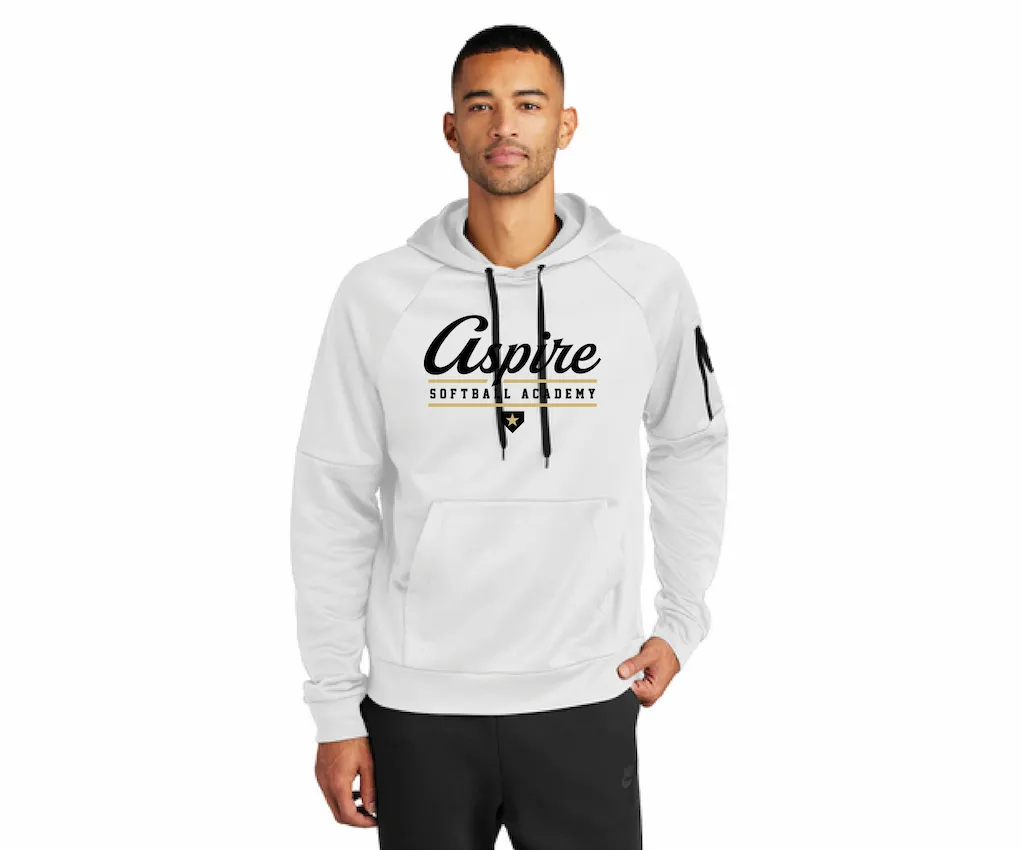 Aspire Softball "Script" Nike Therma-FIT Fleece Hoodie