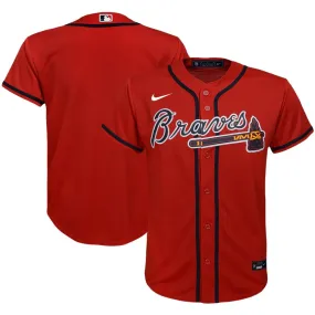 Atlanta Braves Nike Replica Youth Alternate Jersey