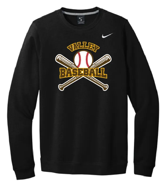 AV Baseball - Nike Club Fleece Pullover Crewneck