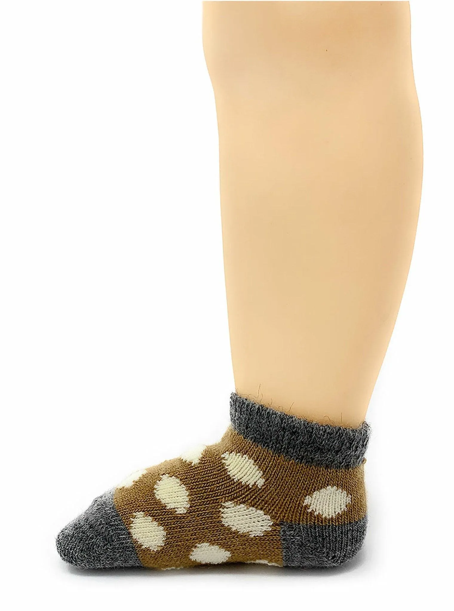 Baby Alpaca "Spot-On"  Infant & Toddler Ankle Socks