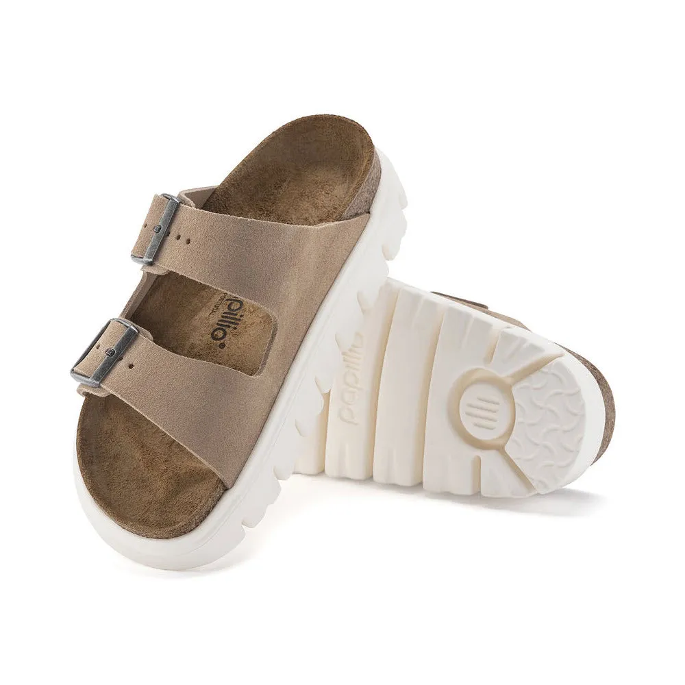 BIRKENSTOCK ARIZONA CHUNKY WARM SAND - WOMENS