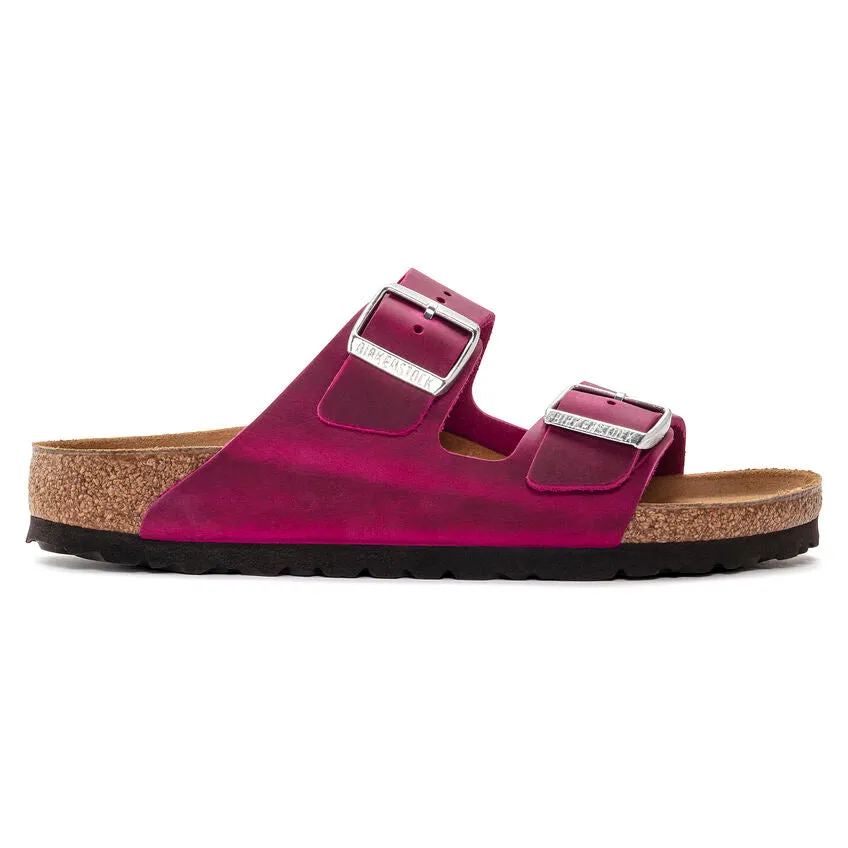 Birkenstock Arizona Fuchsia Oiled Leather Women's