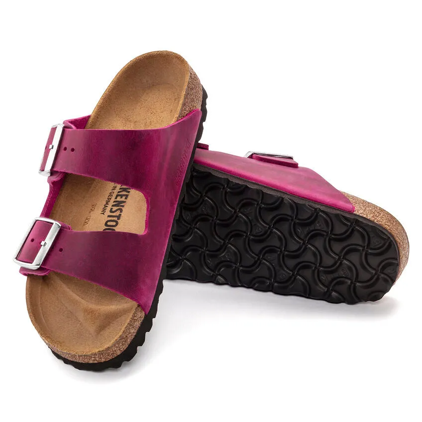 Birkenstock Arizona Fuchsia Oiled Leather Women's