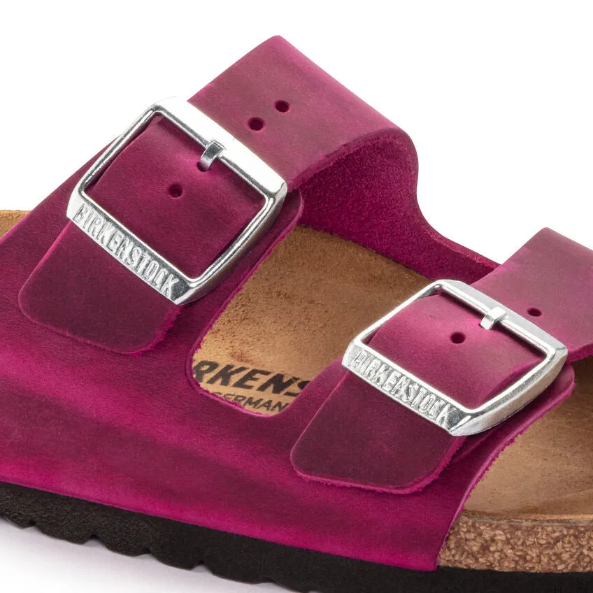 Birkenstock Arizona Fuchsia Oiled Leather Women's