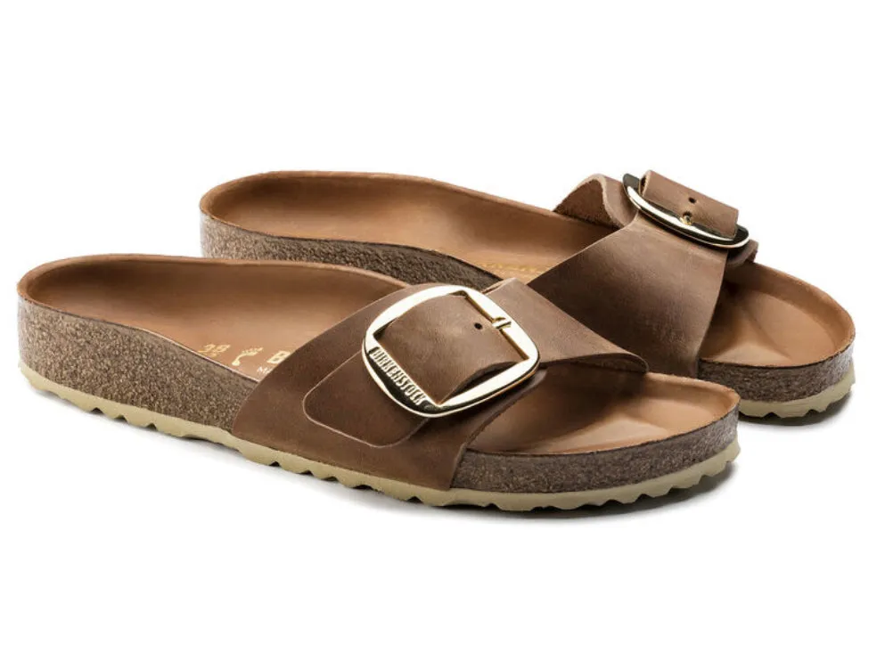 Birkenstock Madrid Big Buckle Cognac 1006525