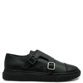 Blublonc Black Captoe Dress Sneaker