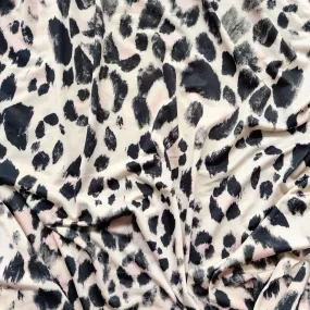 Blush Leopard Soft Fabric