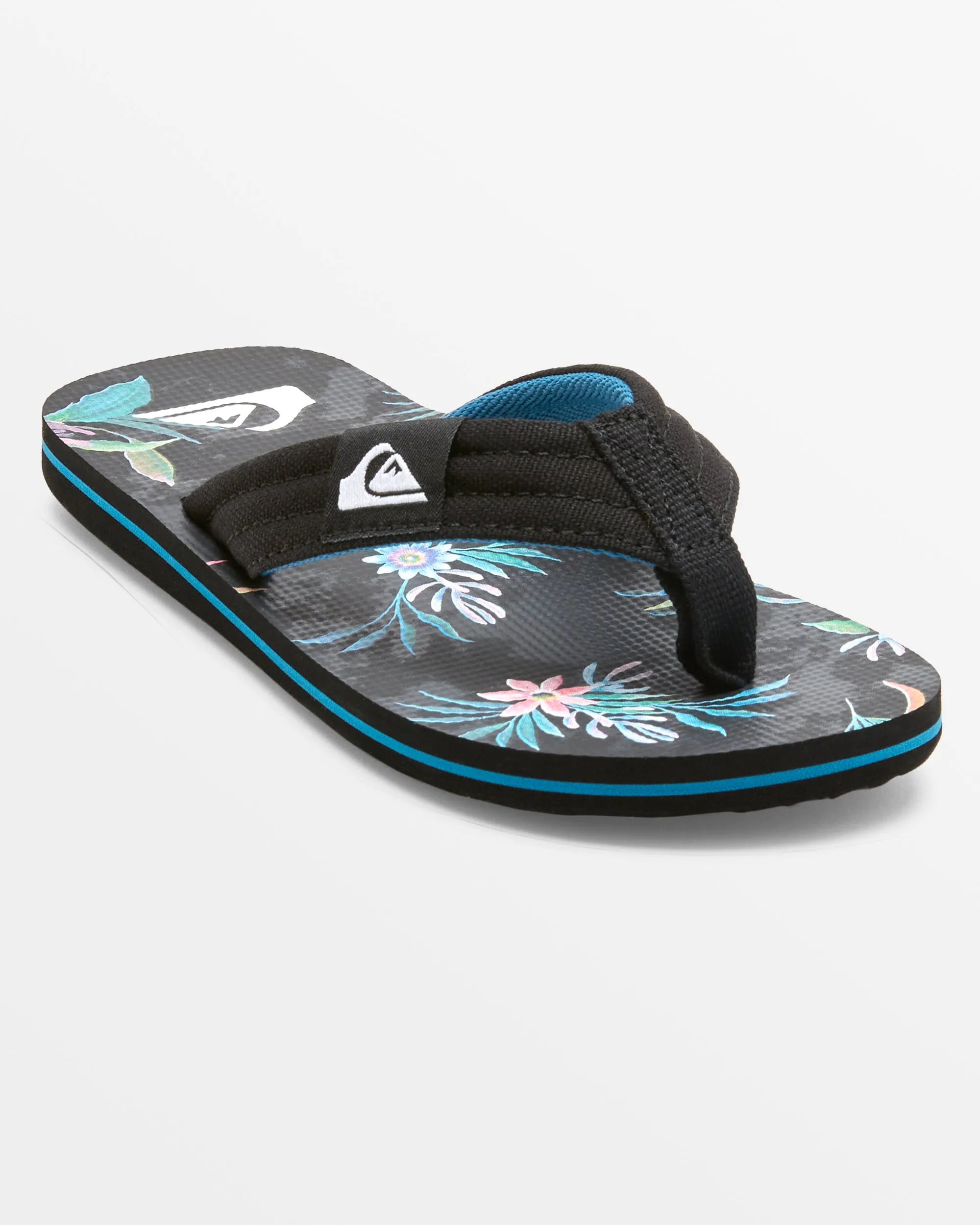 Boys 8-16 Molokai Layback Sandals - Black/Green/Black