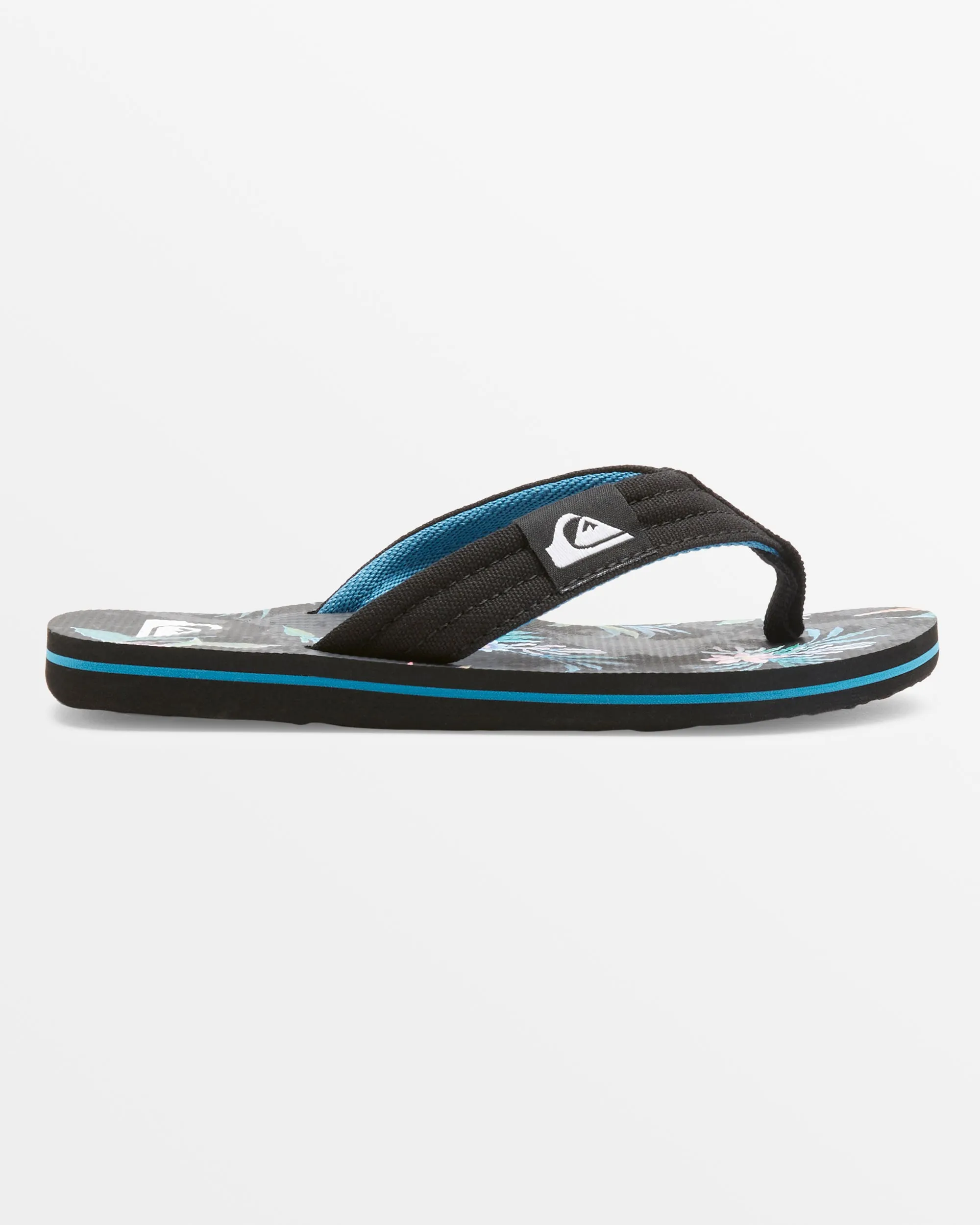 Boys 8-16 Molokai Layback Sandals - Black/Green/Black