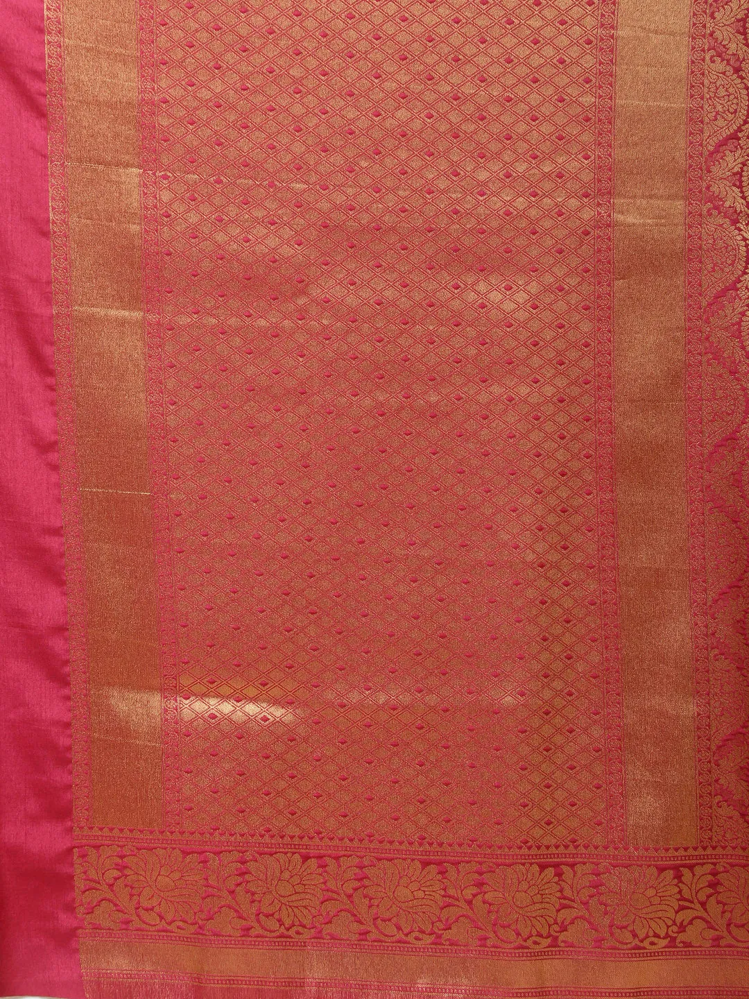 Brocade Zari Jaal Woven Handloom Saree