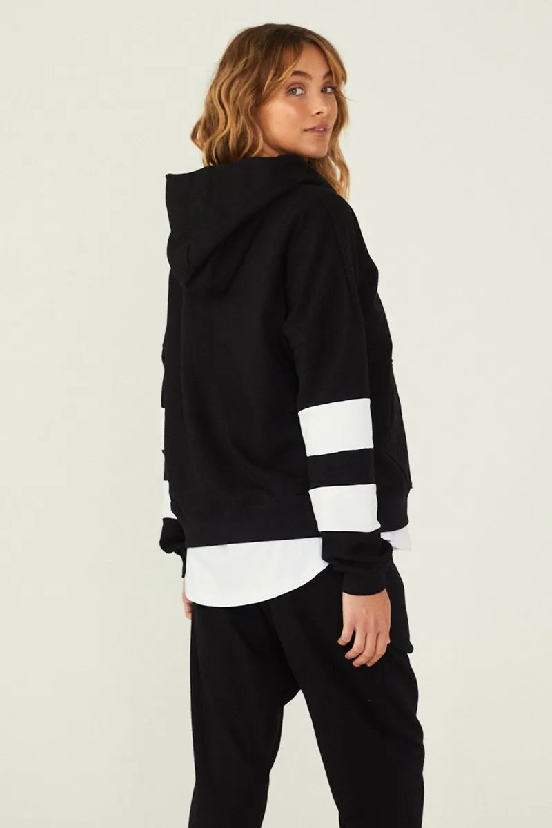 Cartel & Willow - Harriet Hoodie - Black