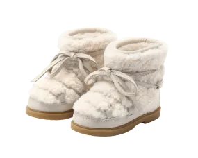 Cassia | Off White Curly Sheep Wool