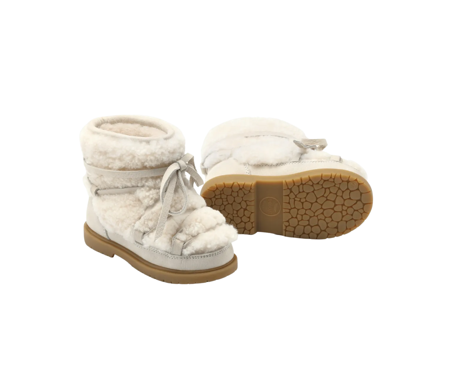 Cassia | Off White Curly Sheep Wool