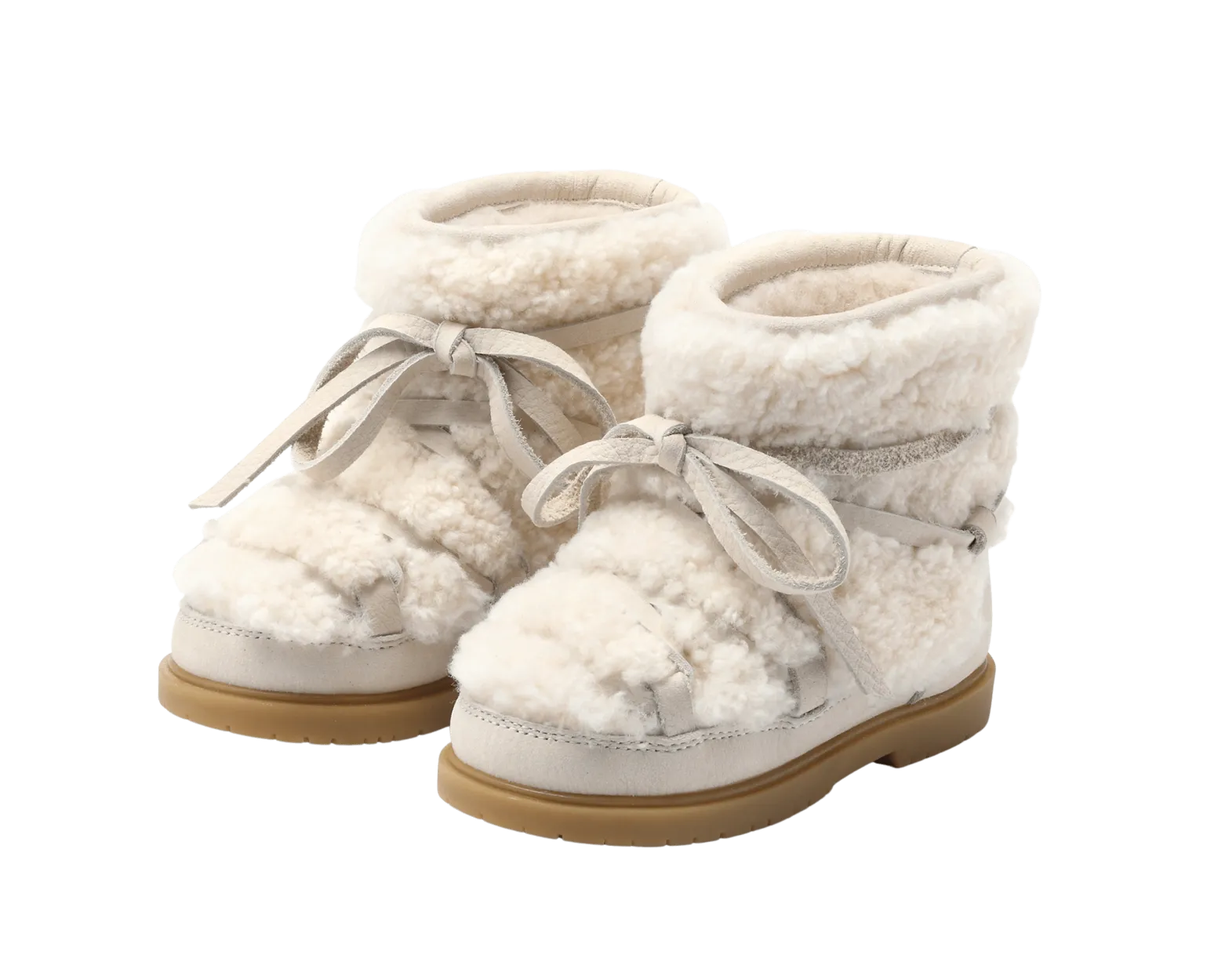 Cassia | Off White Curly Sheep Wool