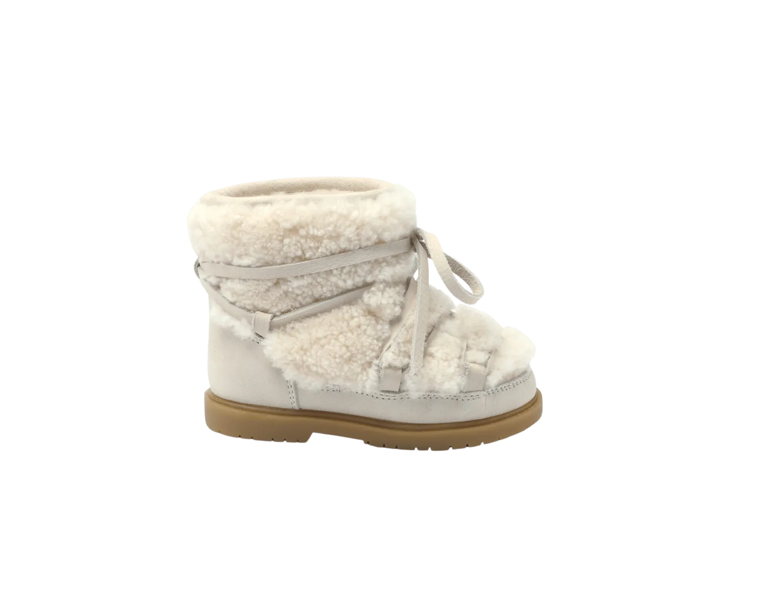 Cassia | Off White Curly Sheep Wool