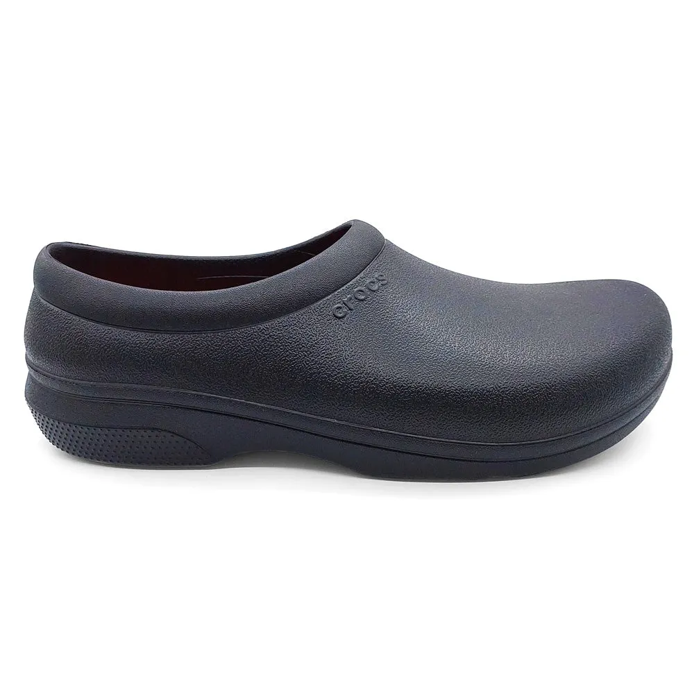 Crocs Unisex 207230-001 On The Clock LiteRide Slip On Black