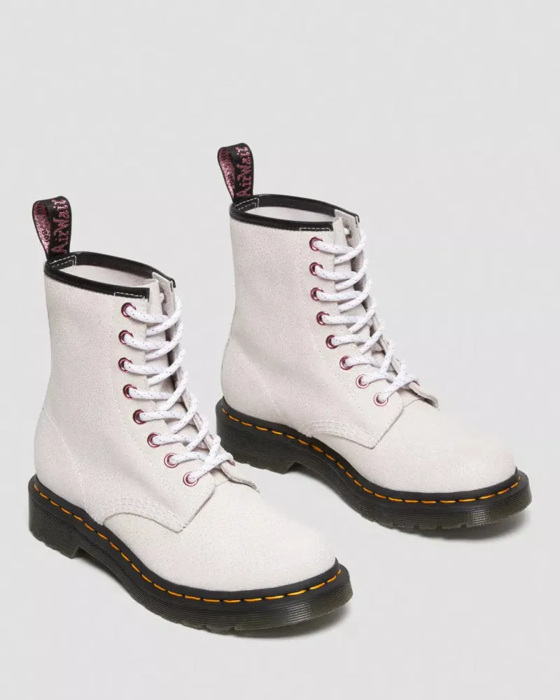 Dr. Martens Women's 1460 - White Bejeweled