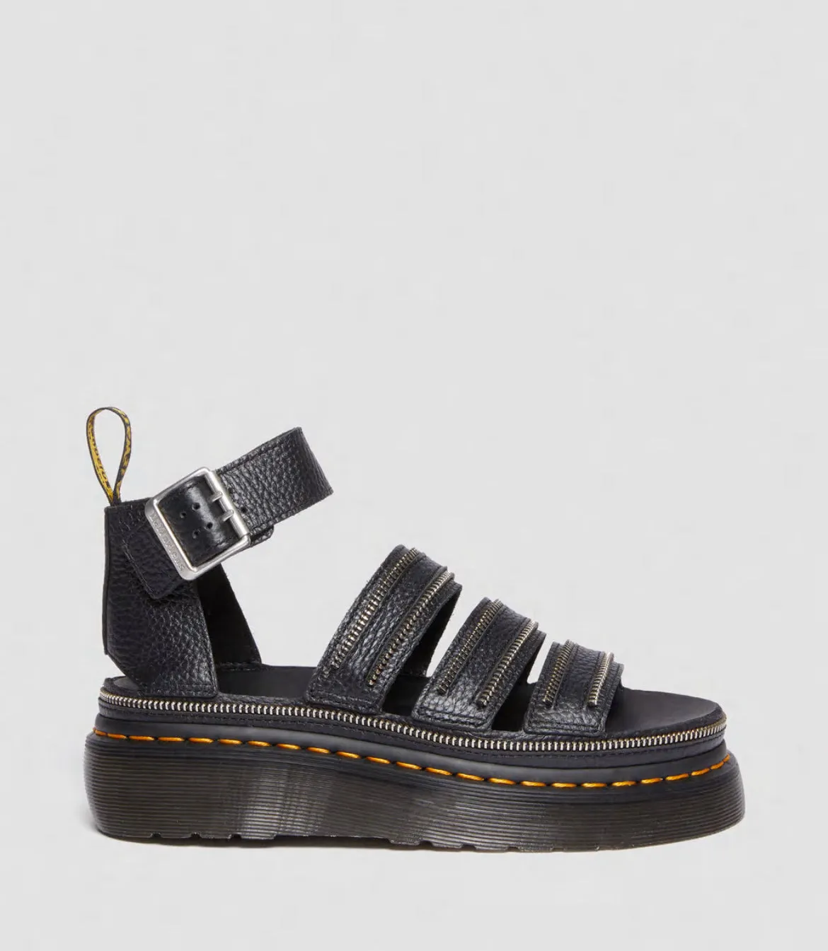 Dr.Martens Sandalen Clarissa II Quad Black Milled Nappa 30733001