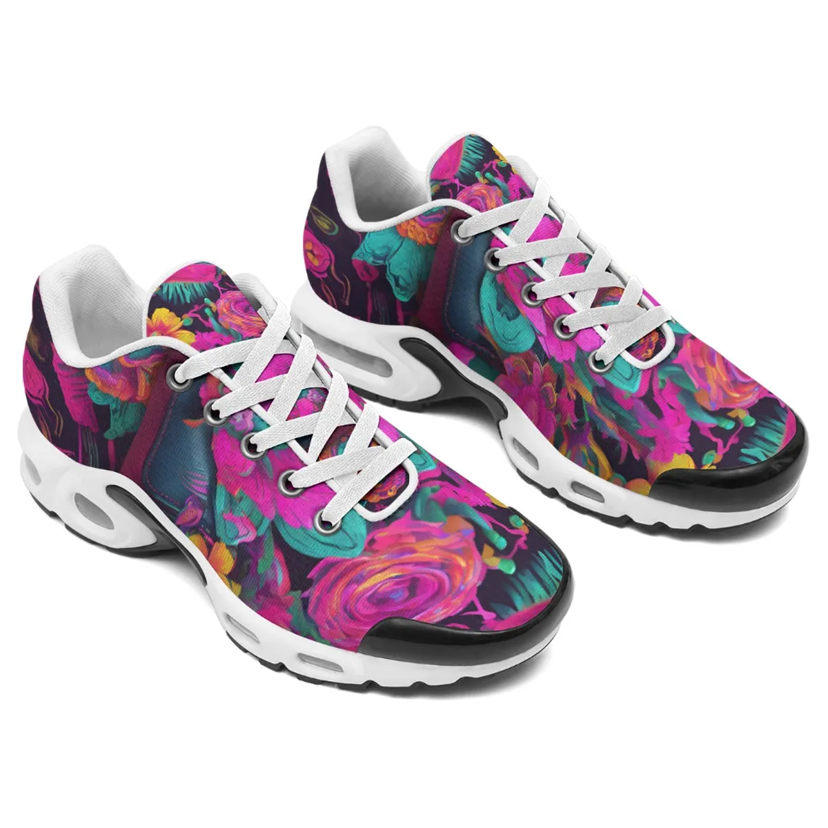 Floral Mexican Artisan Design Shoes Nurse Sneakers