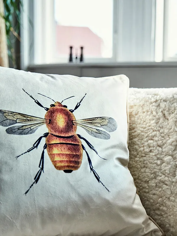 Golden Bee Cushion