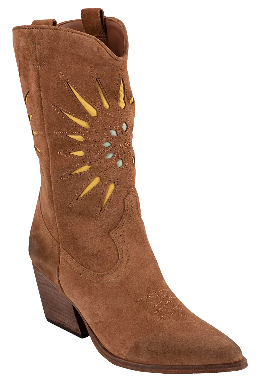 Golo Women's Leather Mae Suede Boots - Brown