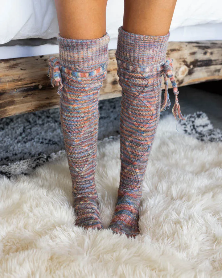 Grace & Lace Alpine Thigh High Boot Socks