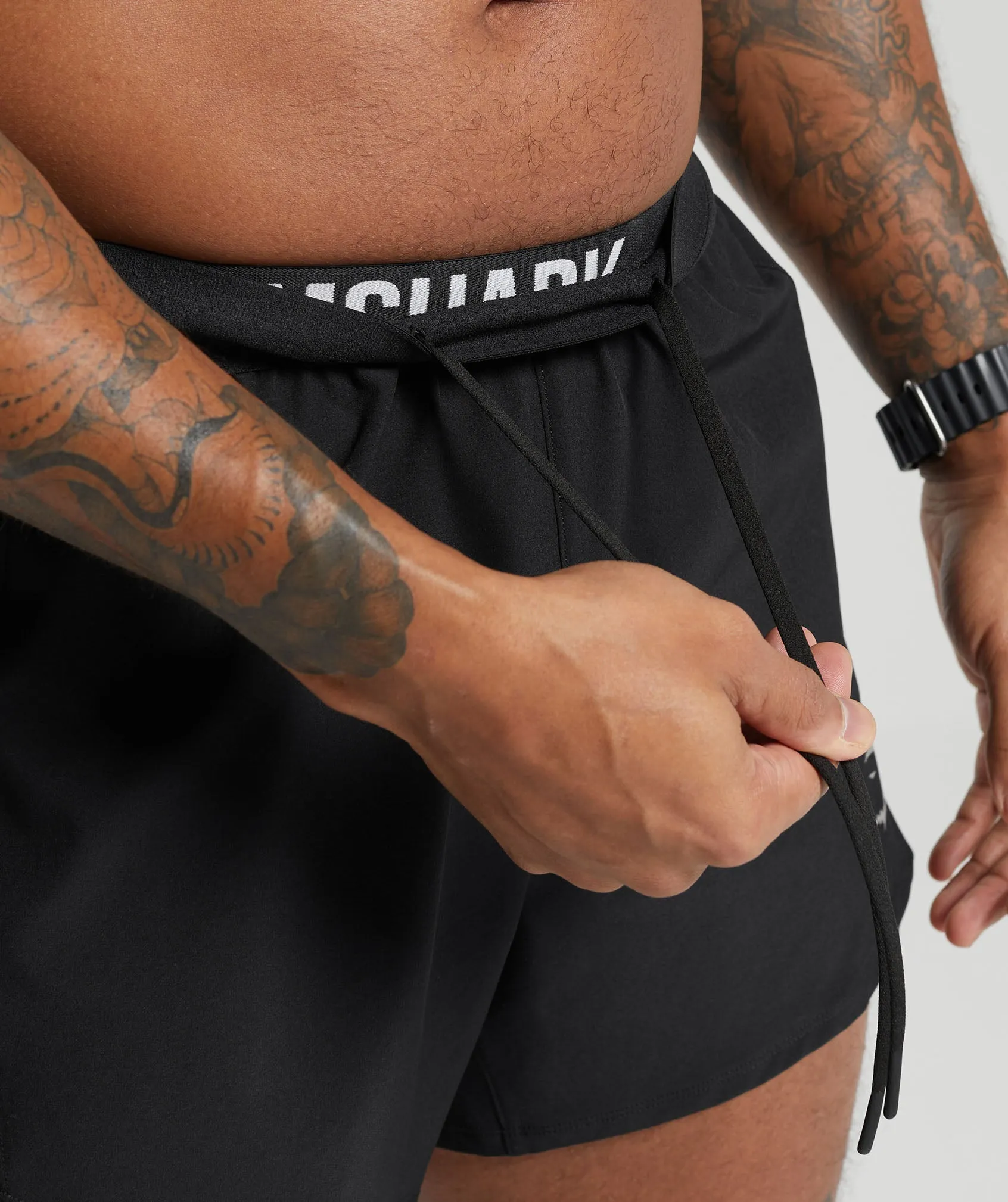 Gymshark Apex Run 5" Shorts - Black