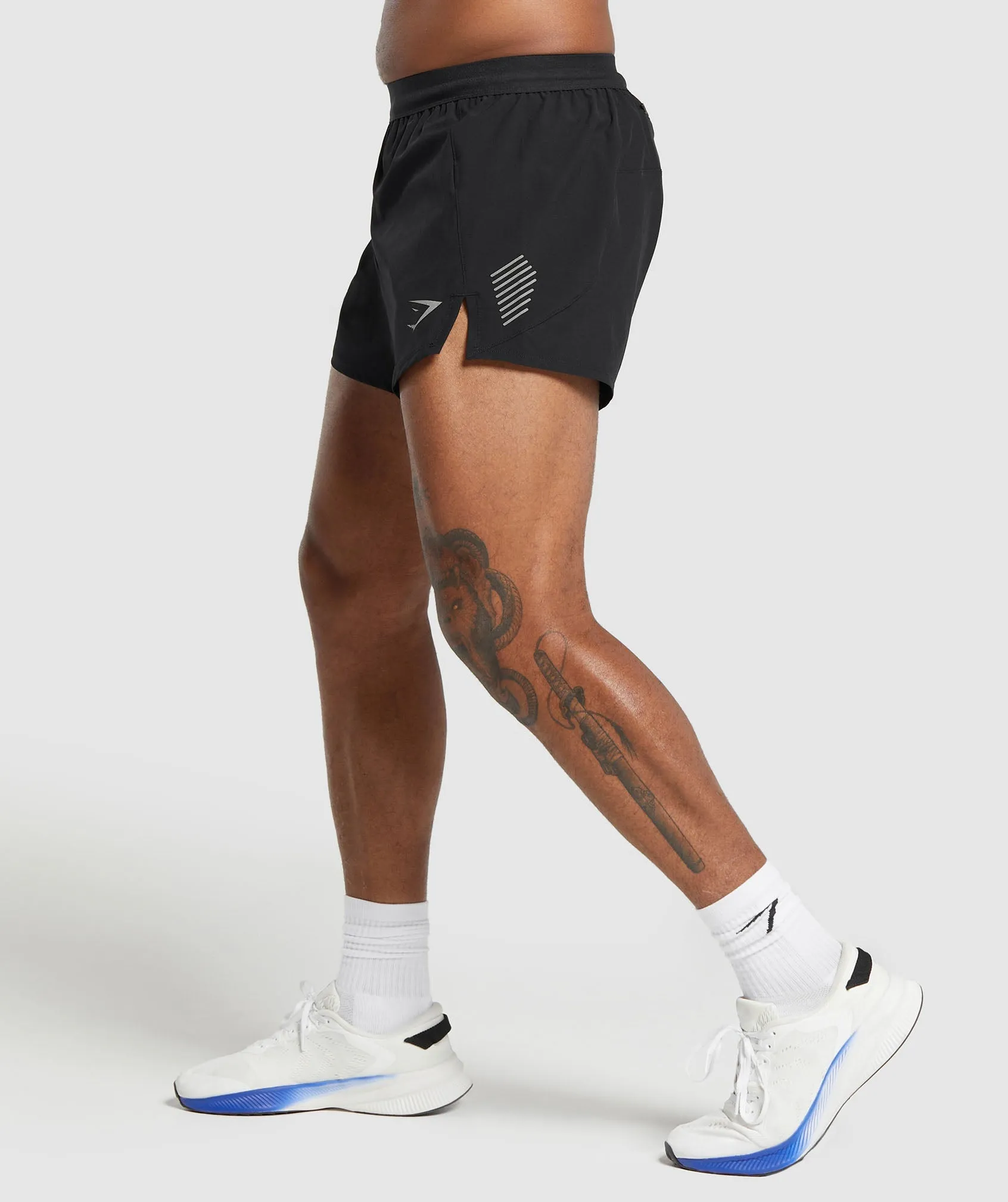 Gymshark Apex Run 5" Shorts - Black