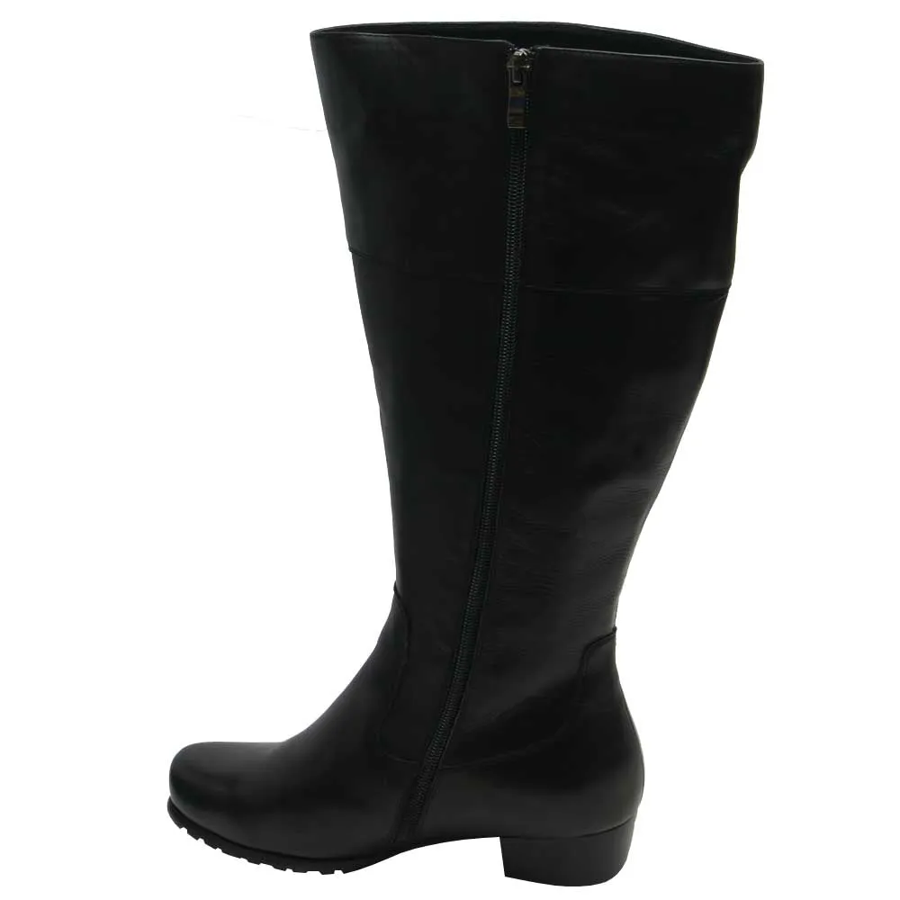 Ilee Wide Calf Boot Black