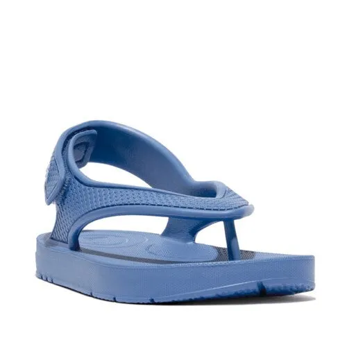 Kids iQuishion Backstrap Flip-Flop in Rocket-Blue CLOSEOUTS