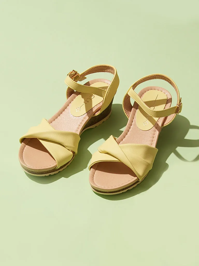 Lemon Wedge Sandals