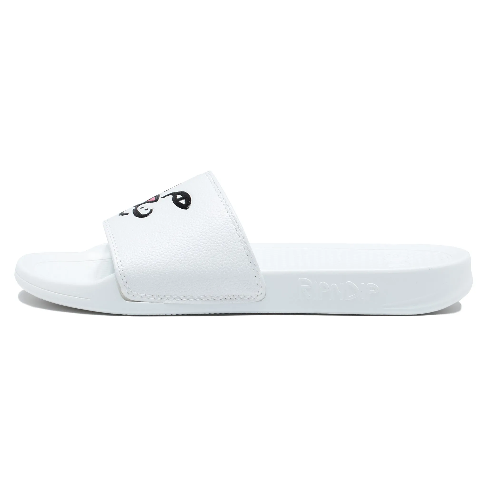 Lord Nermal Face Slides (White)