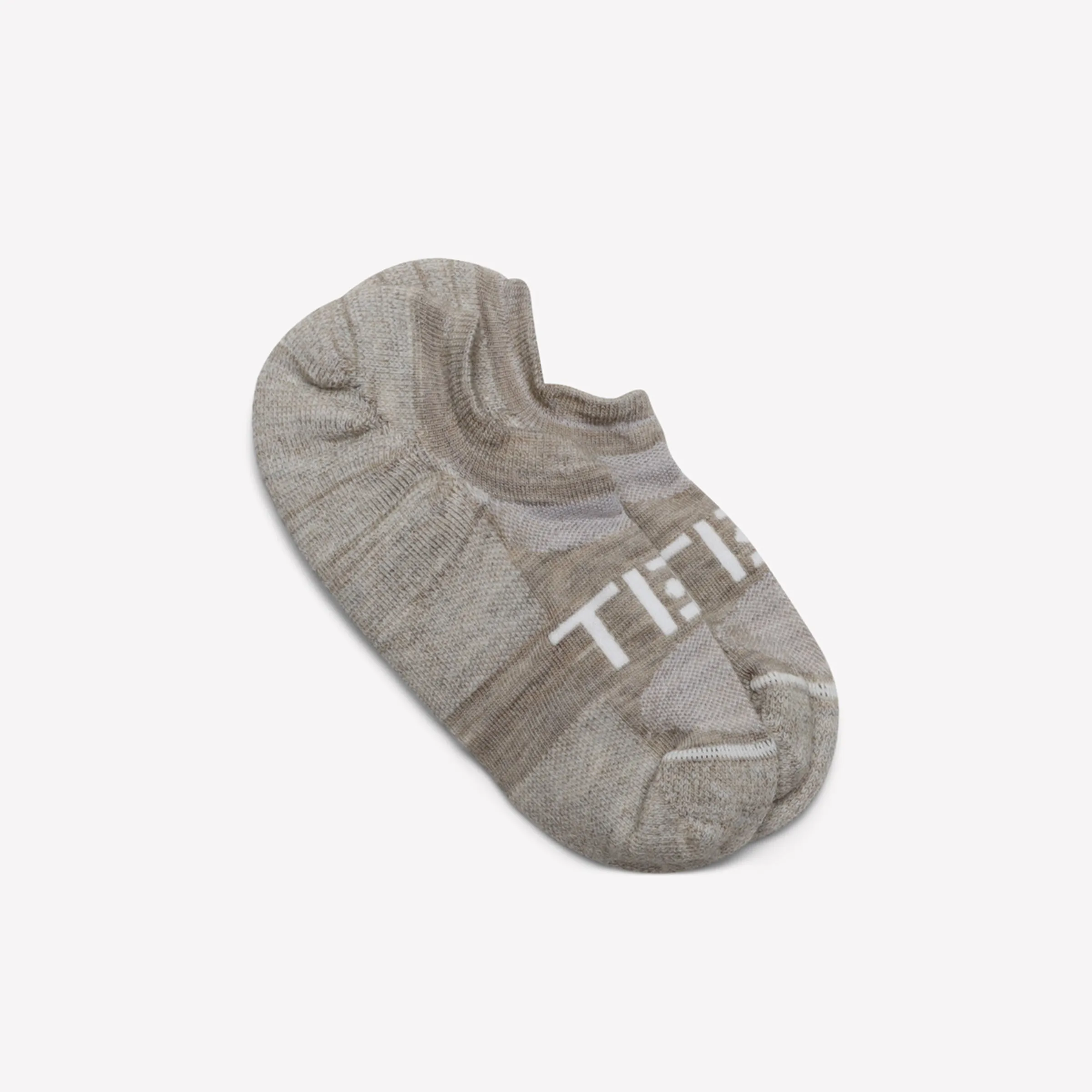 Low-cut Performance Wool Socks - Oatmeal/White