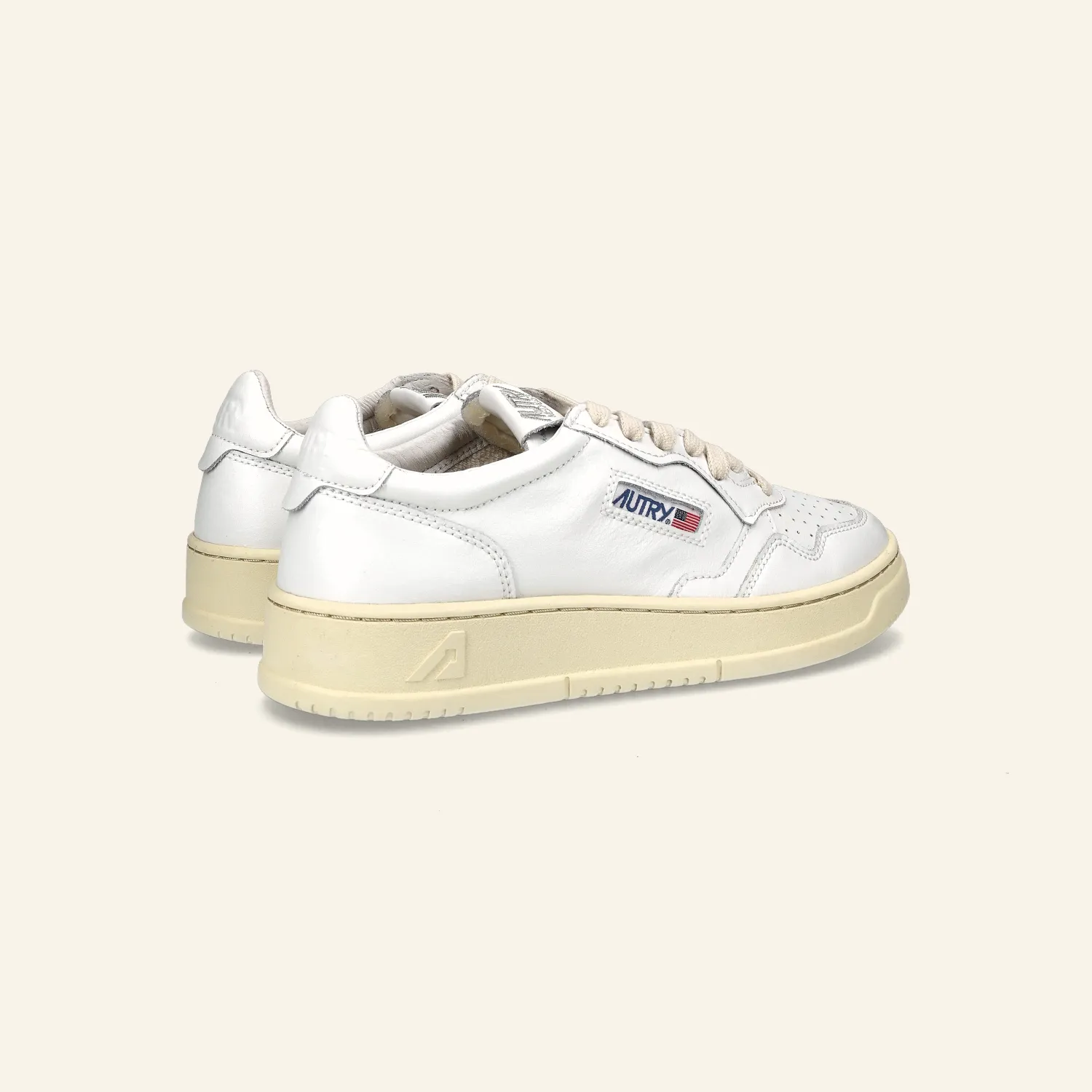 LOW SNEAKER 80s LL15 | All White