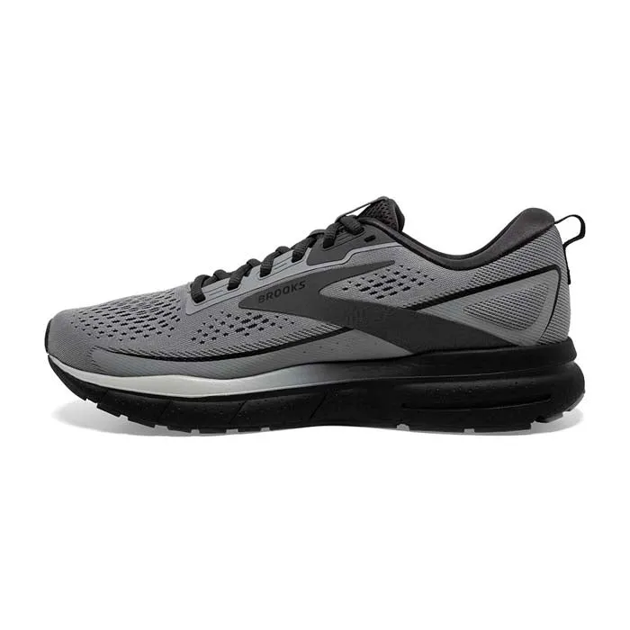 Mens Brooks Running Trace 3 in Grey/Black/Ebony