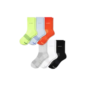 Men's Lightweight Athletic Half Calf Sock 6-Pack