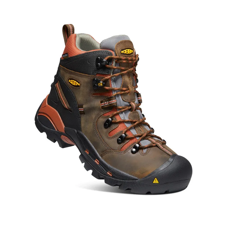 Men's Pittsburgh 6" Waterproof Boot (Soft Toe)  |  Cascade Brown/Bombay Brown