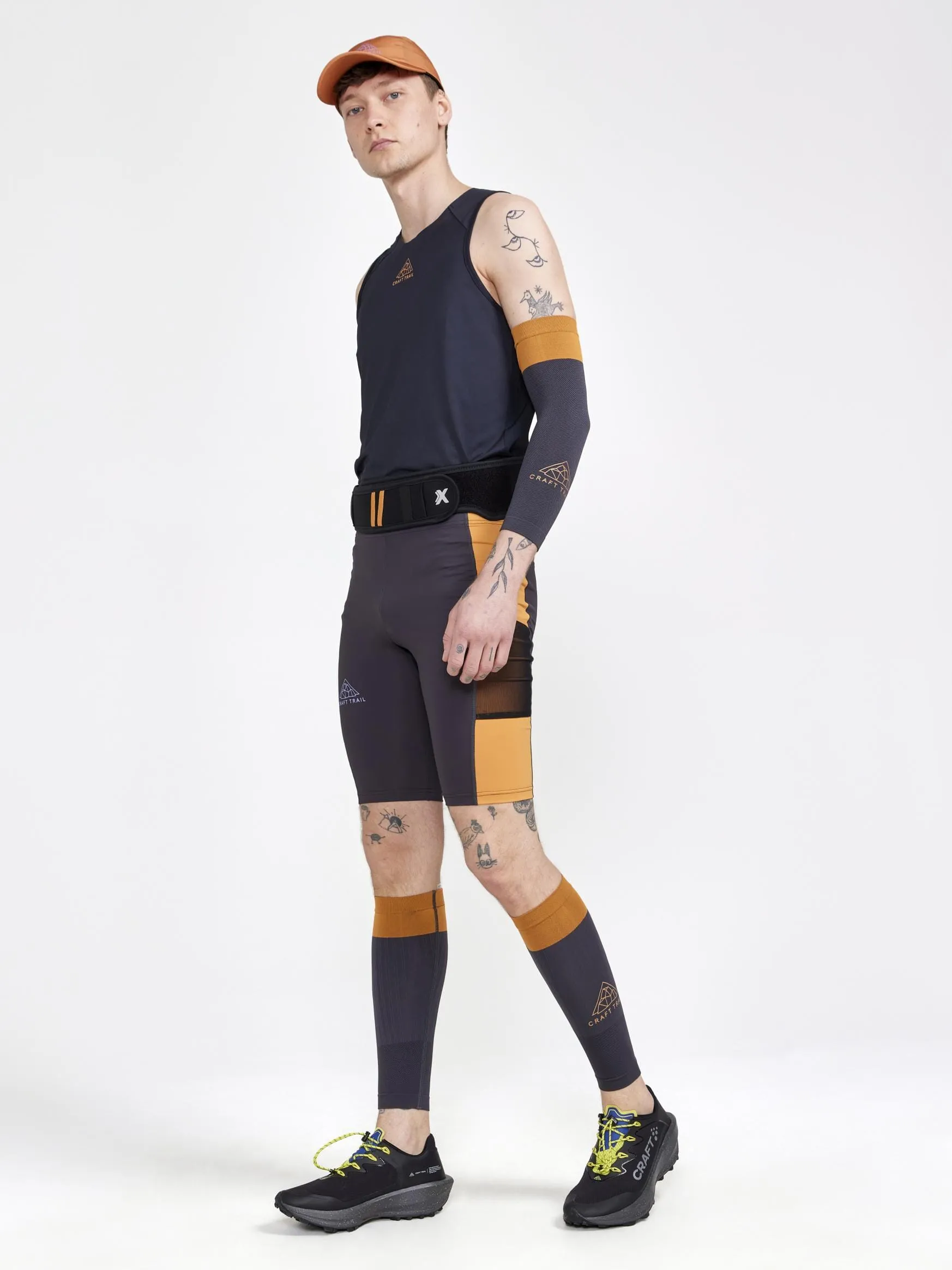 Men's PRO Trail Running Short Tights